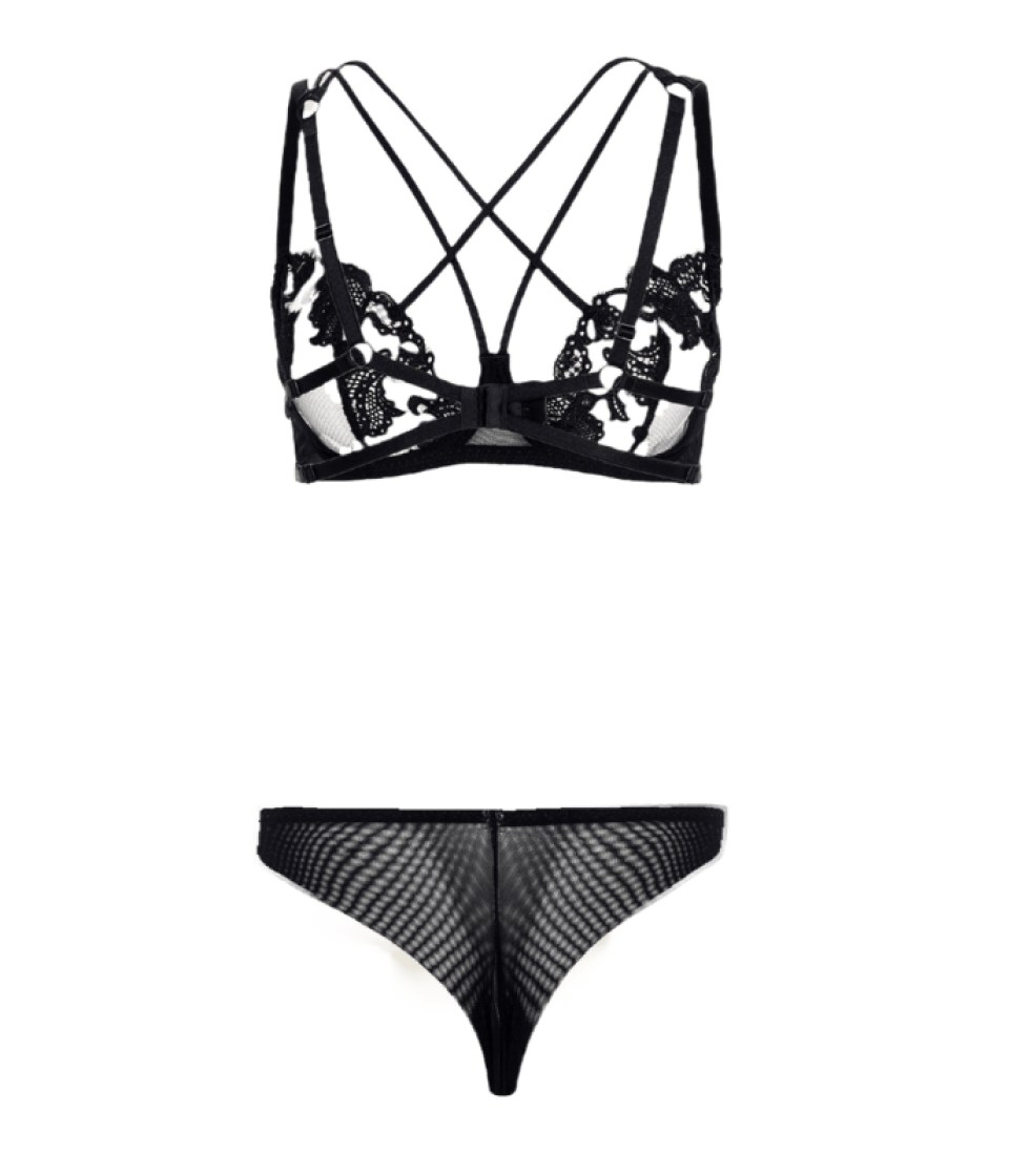 Black Lace Lingerie