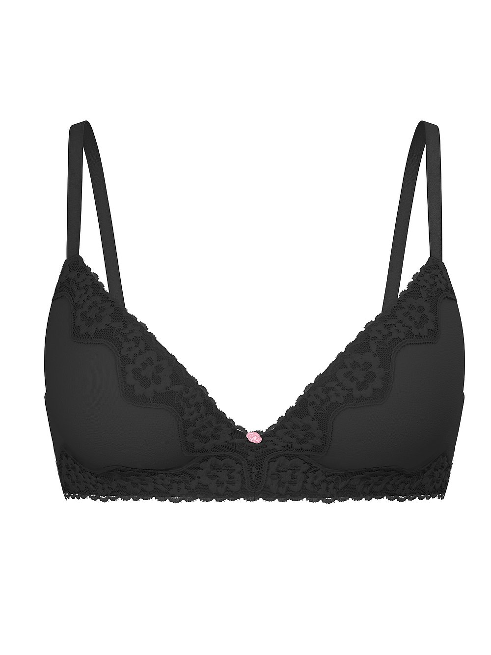 Lightly Lined Wireless Cotton Bra