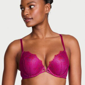Bombshell Add-2-Cups Rose Lace Push-Up Bra