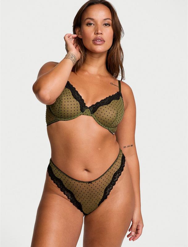 Tease Satin Kiss High-Leg Cheeky Panty